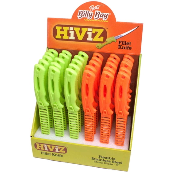 Betts Betts Hi Viz Fillet Knife Disp30Pc - FKD-30