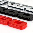 thumbnail image 4 of PENGX TURBO Metal Car Sticker Badge Adhesive Auto Decal Tailgate Emblem Silvery/Black/Red Available, 4 of 7