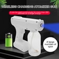 thumbnail image 4 of Pulverizador Eléctrico Inalámbrico Desinfectante Fogger Desinfectante Máquina De Niebla Recargable De Mano Nano Atomizador De Vapor Con Luz Azul Para Desinfectantes 800Ml Methold HA020484-00, 4 of 6