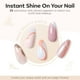 thumbnail image 5 of Set de esmaltes de uñas en gel Modelones, 6 colores, purpurina neutra, 5 of 9