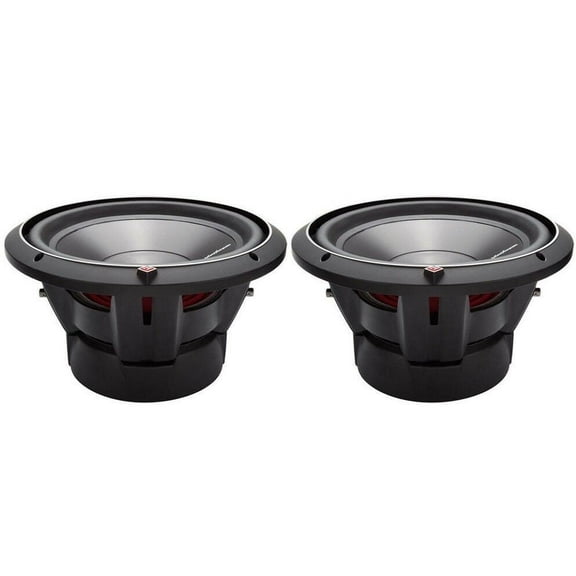 2 Rockford Fosgate P3D2-10 Punch P3 DVC 2 Ohm 10" 1000W 2-Ohm Subwoofer
