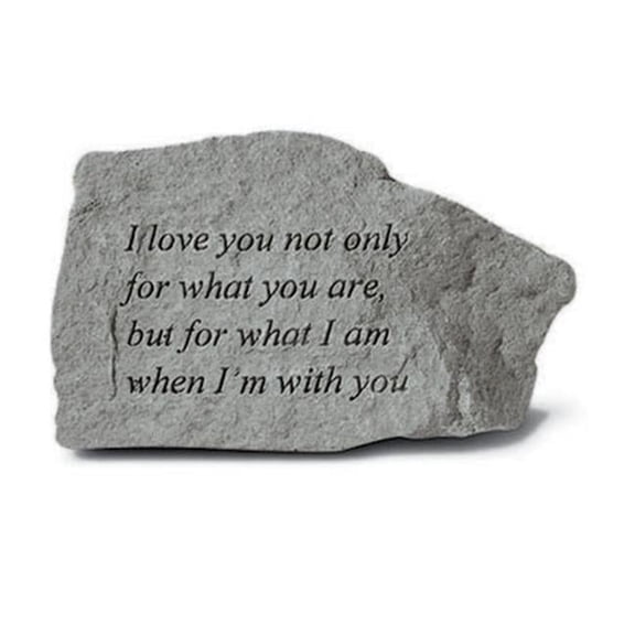 Kay Berry- Inc.  I Love You Not Only For What You Are - Garden Accent - 5.5 Inches x 3.25 Inches
