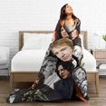 thumbnail image 6 of Blanket Alan Rickman Throw Flannel Blankets UltraSoft Micro Fleece Blanket Warm Cozy Plush Gift for Room Decoration Sofa,Office Bed car Camp Couch Beach, 6 of 9