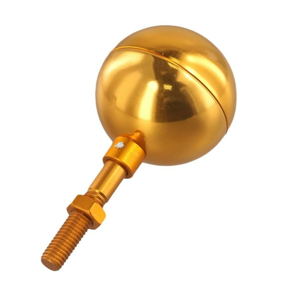 Flag Aluminum Flagpole Ornament 3 Inch Flag Topper Aluminum Flagpole Ornament Charming Accent Easy Installation Gold