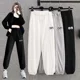 thumbnail image 2 of Pantalones deportivos de comercio exterior al por mayor para mujer, moda primavera otoño, nuevo estilo 2024, versión coreana, pantalones casuales holgados, 2 of 4
