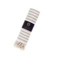 thumbnail image 2 of Kafthan, Calista Turkish Beach & Pool Towels, 100% Turkish Cotton, Soft, Gray, 35"x67", 2 of 5