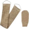 thumbnail image 1 of Guante de crin de caballo con correa para el lavado de espalda, esponja exfoliante de cáñamo natural para la espalda, para el cuerpo, la ducha, el baño, para hombres y mujeres, 1 of 7