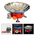 thumbnail image 3 of COOPHYA Camping Windproof Gas Stove 1Pack Portable Aluminum Alloy Outdoor Stove Burner 7.9X7.9X3.9in, 3 of 8