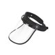 thumbnail image 5 of Protector facial transparente para mujer y hombre, versátil, reutilizable, protector facial completo contra salpicaduras negro, 5 of 9