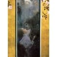 thumbnail image 2 of Klimt, Gustav 24x32 Black Ornate Wood Framed with Double Matting Museum Art Print Titled - Love 1895, 2 of 4