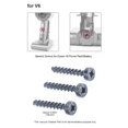 thumbnail image 3 of 10X Tornillos Universales para V6 V7 V10 V11 Aspiradora Paquete de Energía / Batería SV09 SV10 SV11 SV12 SV14 B, 3 of 5