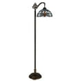 thumbnail image 6 of Cal Lighting 60W Colebridge Downbridge Tiffany Floor Lamp, 6 of 6