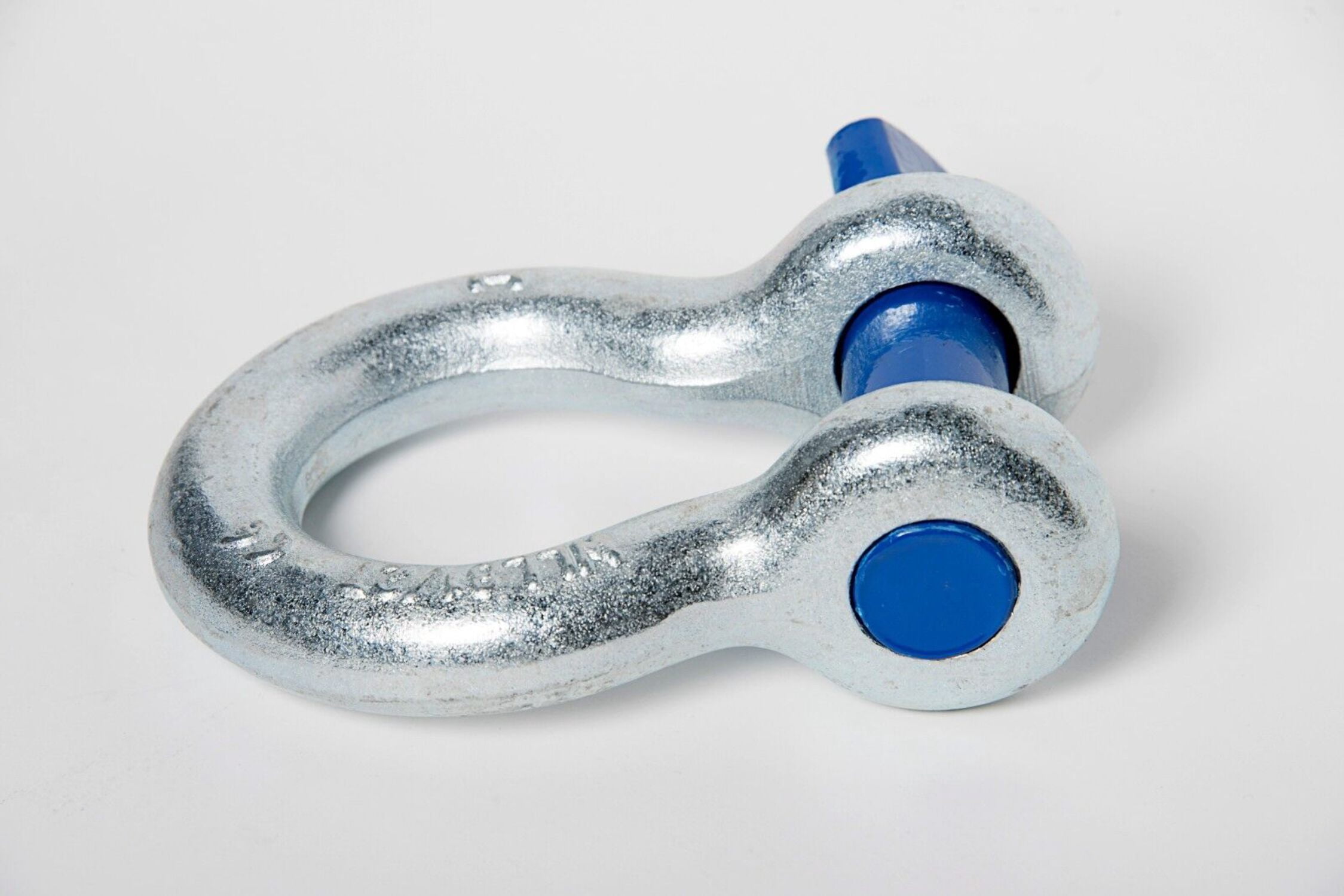 1" D Ring Bow Shackle Screw w Blue Pin Clevis Rigging Jeep Towing 8.5Ton 18500lb
