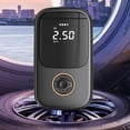 thumbnail image 3 of Electric Tyre Pump 150PSI Digital Tyre Inflator Cordless Air Compressor Pump with Display LED Torch and Nozzles Portable 4000mAh Rechargeable Tyre Inflator for Car Motorcycles Basketball, 3 of 11