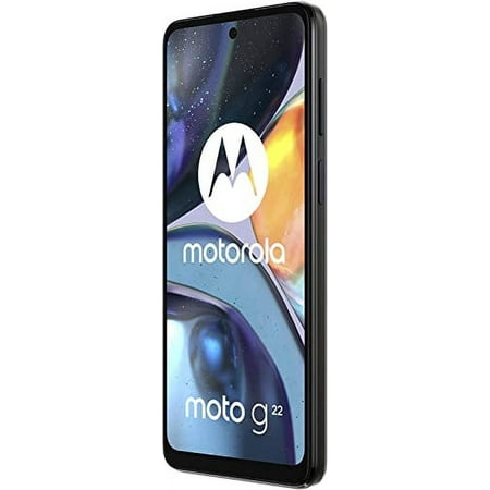 Motorola Moto G22 4G LTE 128GB + 4GB GSM Unlocked 50MP Quad Cam International Version 50MP XT2231-1 (No US Warranty) (Not Verizon Sprint Boost At&t Cricket) (Blue)
