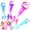 Multicolor Unicorn, variant on Aogsiyt Rocket Launcher for Kids, 4 Foam Rockets with Web Air Pump, Stomping Launch Toys, Outdoor Spider Toys Gifts for Boys Girls Age 3-10