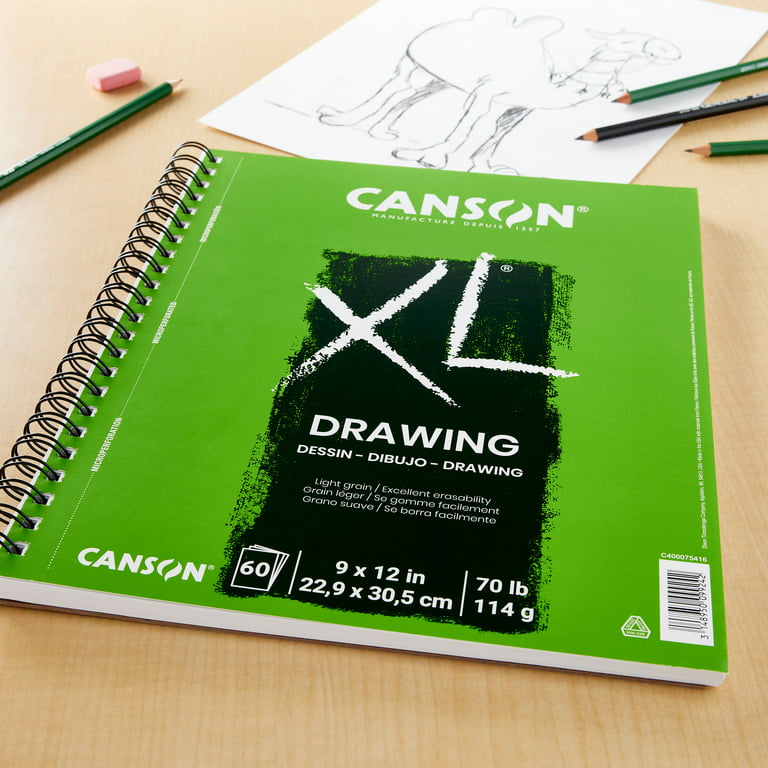Canson Sketch Spiral Pad XL 9 x 12