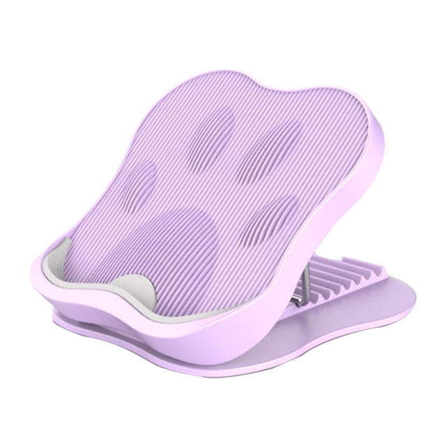 S SERENABLE Calf Stretching Board Exercise Tilt Ramp Home Fitness Equipment Calf Stretch Violet