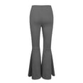 thumbnail image 4 of Posijego XS-4XL Women's Flare Leggings High Waist Casual Workout Gym Yoga Pants Bell Bottoms for Ladies, 4 of 5