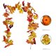 thumbnail image 2 of Maple Leaf Berry Garland Thanksgiving Window Wicker Decoration Door Hang, 2 of 3