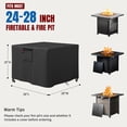 thumbnail image 3 of Cubierta para brasero SHINESTAR 71 x 71 x 64 cm impermeable Ripstop, 3 of 9