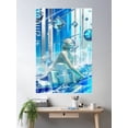 thumbnail image 2 of Crystal Contemplation: Frutiger Aero Inspired | Modern Abstract Art Poster Poster Wall Art, Modern Wall Decor For Living Room Bedroom, 24x36 UNFRAMED, 2 of 3