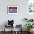 thumbnail image 3 of Art.com Crew Portrait of the Challenger Astronauts, Jan 28, 1986 Photo, Brown Frame Wall Art, 29" x 23", 3 of 5