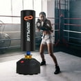 Costway Freestanding Punching Bag with Stand Suction Cup Base 5-layer ...
