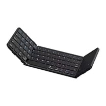 GJX Folding Wireless Bluetooth Keyboard With Touchpad For Windows, Android, IOS Phone