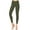 Army Green, variant on Women's Casual Cotton Blend Pockets Slim Fit Skinny Jegging Stretchy Jeans Pant S-3XL