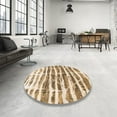 thumbnail image 3 of Ahgly Company Indoor Rectangle Abstract Light Brown Abstract Area Rugs, 8' x 12', 3 of 6