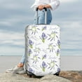 thumbnail image 3 of Lsque Lavender Flowers Printed Luggage Cover, Travel Luggage Protector,Scratch and Dirt Resistant, Fits 18-32 Inch Luggage - Large, 3 of 9