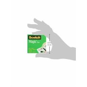 Scotch Magic Tape - Invisible Office Supply Tape - 1 Roll, 3/4 in x 1296 in