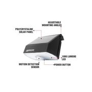 Wagan 1000 Lumen Solar Powered Rechargeable LED Wall Light