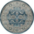 thumbnail image 3 of Art Carpet 841864102000 9 x 12 ft. Arabella Collection Scrollwork Woven Area Rug, Blue, 3 of 5