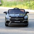 thumbnail image 2 of Tobbi 12V Kids Ride On Car Licensed Mercedes Benz Electric Battery Toy with Remote Control MP3,Black, 2 of 10