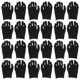thumbnail image 2 of EeaseMX 12 pares de guantes de algodón, guantes de protección laboral, guantes de trabajo cómodos, guantes de protección para las manos, negros, talla M (gruesos)., 2 of 7