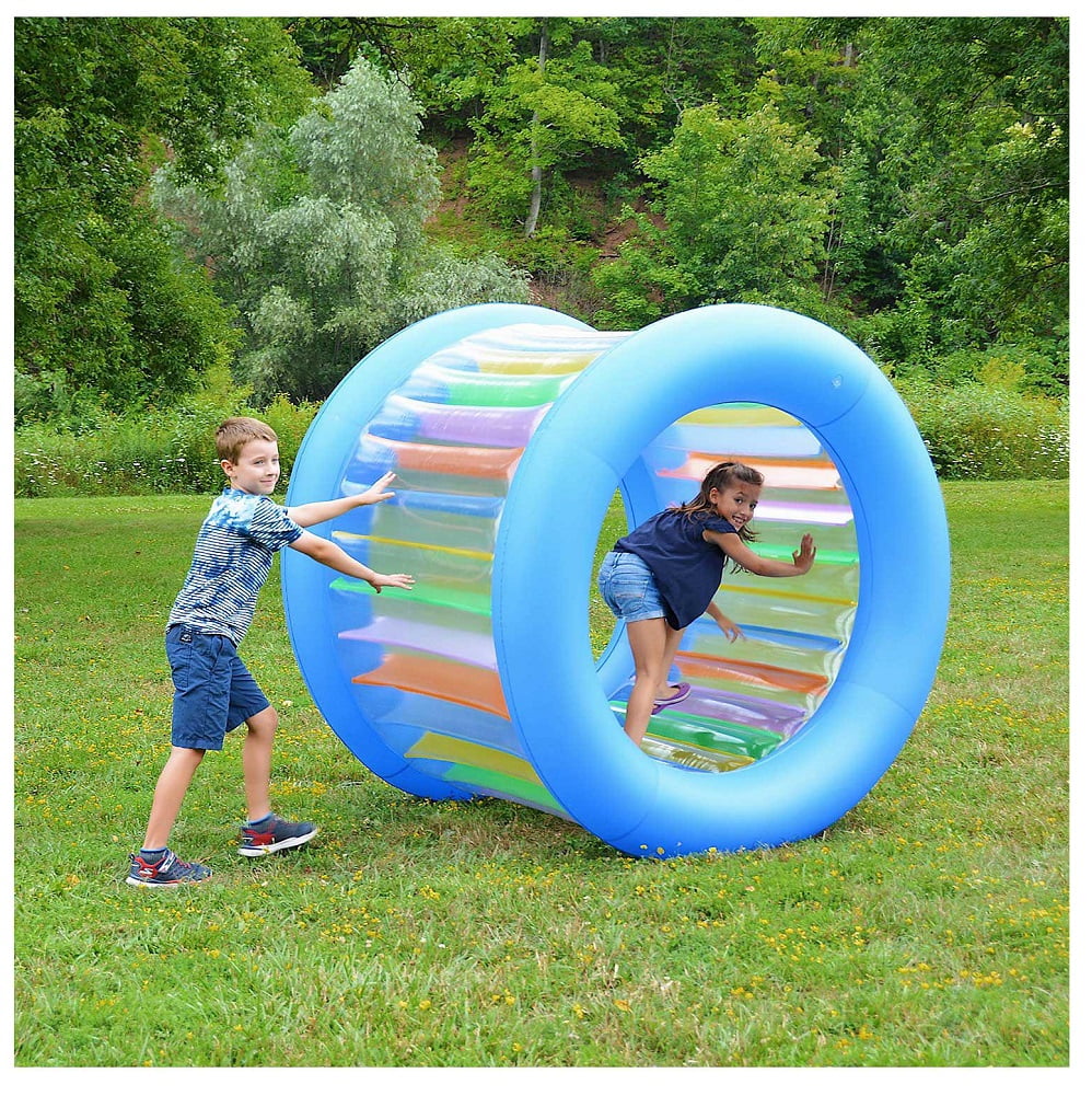 roll with it giant inflatable wheel