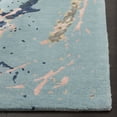 thumbnail image 2 of SAFAVIEH Soho Daffodil Abstract Area Rug, Blue/Light Pink, 2' x 3', 2 of 6
