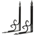 thumbnail image 1 of 2Pcs Heavy Duty Shelf Brackets Wall Shelf Fixed Brackets Wall Planter Hooks Multi-use Shelf Brackets, 1 of 8