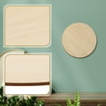 thumbnail image 4 of MasteelfCA 5pcs Round Wood Board Unfinished Wood Circles Round Wood Discs for DIY, 4 of 7