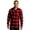 Engine Red/ Black, variant on Port Authority Plaid Flannel Shirt