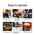 thumbnail image 3 of 51mm Coffee Bottomless Portafilter,  Comfortable Grip 51mm Portafilter Detachable Extraction Improvement Replacement  For ECO310 Coffee Machine, 3 of 7