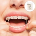 thumbnail image 4 of 4 Packs Of Braces Orthodontic Rubber Bands Dental Supplies (light Yellow), 4 of 5