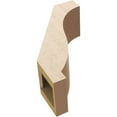 thumbnail image 6 of Ekena Millwork 5"W x 10"D x 14"H Baker Rough Cedar Woodgrain TimberThane Knee Brace, Primed, 6 of 6