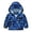 Blue, variant on Jackets for Boys, Hooded Lightweight Zip up Printed Long Sleeve Kids Coats Camouflage Size 5 T