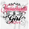 thumbnail image 2 of Massachusetts Fancy Feminine Filagree Women's Graphic T Shirt Tees Brisco Brands S, 2 of 5