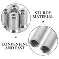 thumbnail image 3 of OULII 4Ud Extensiones Para Válvula De Auto En Metal Plateado Para Inflado Sin Herramientas, 3 of 6
