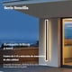 thumbnail image 4 of Luz Exterior Impermeable IP65 LED Lampara de Pared 3W Lampara de Pared Moderna Aplique de Aluminio para Exteriores Escaleras Peldaños Pasillos-2PCS, 4 of 9