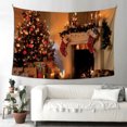thumbnail image 4 of Tapiz de chimenea de Navidad JAMW Hippy bohemio 150*130cm Sencillez, 4 of 5